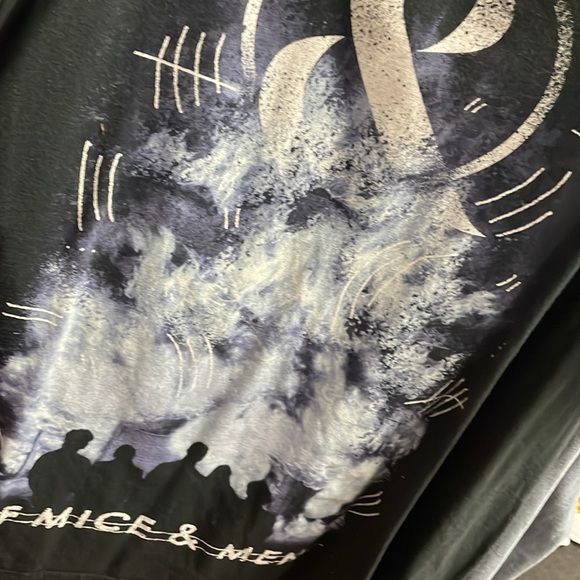 Of Mice and Men Band Black Graphic T-Shirt Size XL Concert Music Tour Used - Picture 3 of 10